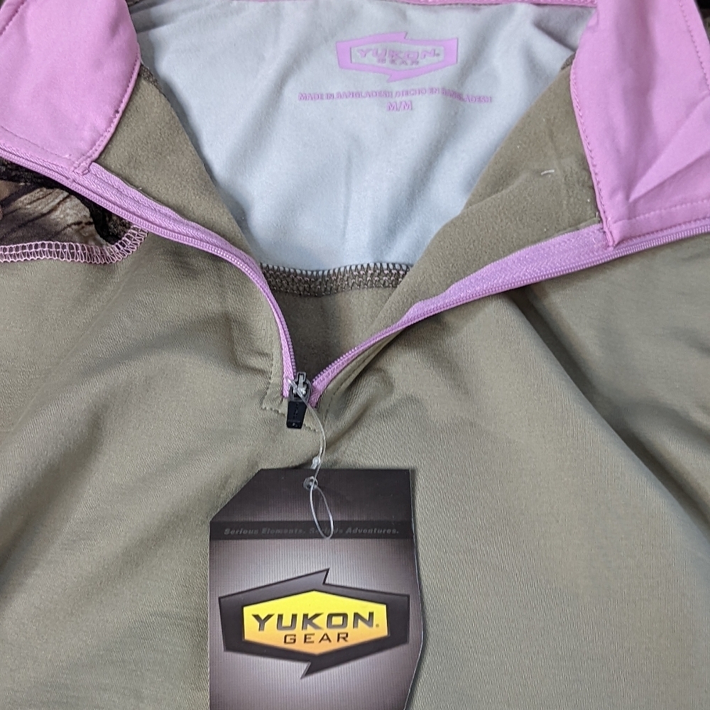 NWT...Yukon  Gear Camo Women's Shirt... Size Medium..